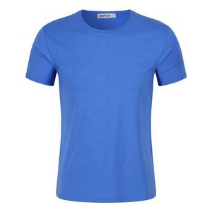 Algodón Modal Simple manga corta verano hombres calidad camiseta moda camiseta piel agradable y cómoda ropa de hombre - Product Image 6