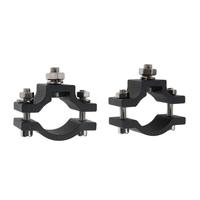 Support de fixation pour moto et vélo, pince de fixation pour barre de protection de voiture de 1,2 pouce, supports de fixation pour tube tout-terrain, supports de fixation pour éclairage tout-terrain LED