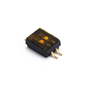 SPST <strong>2</strong> POS SMD Slide DIP <strong>Switch</strong> 1.27mm Pitch Gold-plated - Product Image 5