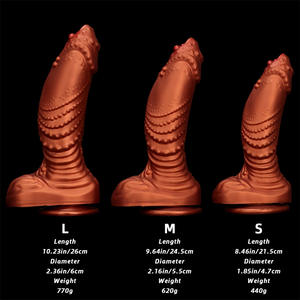 Nouveau Dildo en Silicone Souple de Forme Originale - Jouet Sexuel Réaliste de Grande Taille, Étanche et Écologique pour l'<span class=keywords><strong>Anus</strong></span> - Product Image 6