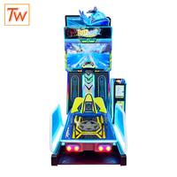 Machine de jeu vidéo d'arcade pour enfants et adultes, simulateur de bateau rapide multijoueur en ligne, divertissement palpitant à monnayeur.