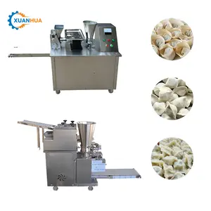 Teigtaschenherstellung professionelle Ausstattung automatische Teigtaschenmaschine Momo-Herstellungsmaschine