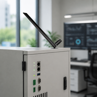 Antenne 915 MHz 3,5 dBi à gain élevé, large bande, omnidirectionnelle externe - Connecteur J mâle vertical pour passerelle LoRaWAN IoT et appareil intelligent