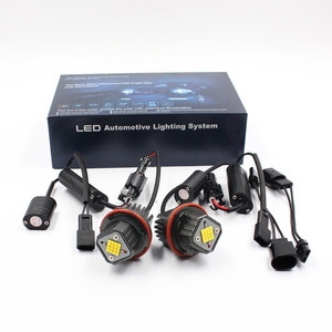 Bombillas de faro Led para coche, marcador de Ojos de Ángel, xenón, Canbus blanco, para <span class=keywords><strong>Bmw</strong></span> <span class=keywords><strong>X5</strong></span>, E39, <span class=keywords><strong>E53</strong></span>, E60, E61, E63, E64, 80W, venta al por mayor - Product Image 1