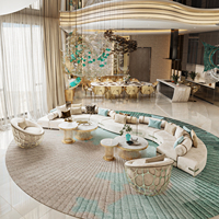 Service de Rendu 3D Personnalisé pour Villa Courbe Flottante – Design d'Intérieur Moderne et Luxueux avec Cuisine Sèche