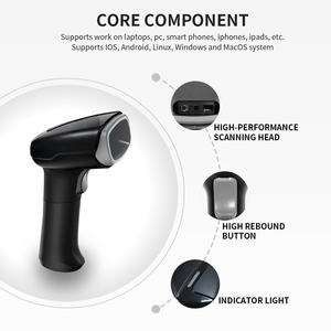 Scanner de Código de Barras Sem Fio HC-788B, Leitura Rápida de Código de Barras Longo EAN13, Scanner de Código de Barras Portátil para Lojas, Supermercados e Armazéns - Product Image 2
