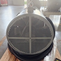 Ventilateur synchrone électrique triphasé industriel 70 kW (pic 100 kW) avec refroidisseur d'air et régulateur de vitesse moteur 6000 tr/min