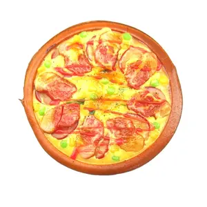 Pu 거품 상점 전시를 위한 인공적인 피자 음식 모형 피자 음식 전시