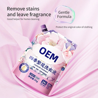Lessive liquide concentrée enzymatique jetable Joya pour vêtements, haute mousse, parfum floral, 15-30% d'ingrédients