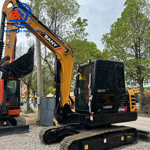 Excavadora Sany de alto rendimiento, excavadora Sany SY55C efectiva en combustible usada, excavadora sobre orugas Sany SY55C usada importada a la venta - Product Image 3