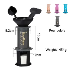 Q YRP YuroPress Portable Coffee Maker Espresso French PressバリスタツールCoffee Pot Air Press Drip Coffee Machine