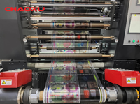 Machine d'impression flexographique 4/6/8 couleurs pour film plastique et papier, haute efficacité