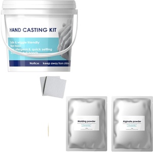 Factory Wholesale DIY Hand and Feet Molding Kits Clay Material Love Style Hand Casting Craft Keepsake Pattern Model
