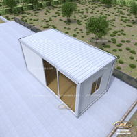 Panneau sandwich d'isolation thermique économique Conteneur de maison préfabriquée résidentielle moderne et durable avec chambre et salon