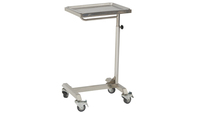 Chariot médical d'urgence mobile de haute qualité en acier inoxydable 304 avec tiroirs et étagères en option, chariot de traitement