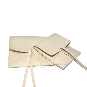 Shero Custom Suede Velvet Sobre Bolsa Cajas de joyería Bolsas de embalaje Bolsas de microfibra con cuerda - Product Image 4
