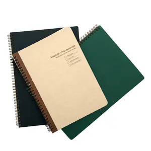 Kraft Libretas Promotionele Diverse Duurzame Met Behulp Van Fabriek Vervaardigen Verschillende Schattige Leren Dagboek Notebook
