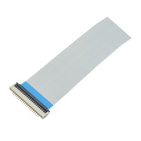 Connecteurs plats flexibles FPC FFC en gros, SMD SMT ZIF, type bascule, contact inférieur, pas de 0,3 mm, 0,5 mm, 1,0 mm, 4 à 60 broches pour carte PCB