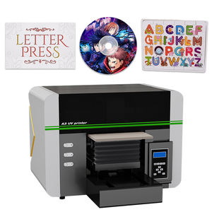 Sonpuu最新自动A3紫外平板打印机，带XP600打印头，速度更快，适用于定制拼图卡光盘 - Product Image 2