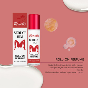 Huile de parfum roll-on 10ml Seduce Him, parfum floral fruité, attirance charmante, format voyage, pour femme et unisexe. - Product Image 3