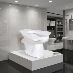 WC en céramique de luxe de style européen, à poser au sol, pour salle de bain, sanitaires Anglo-Indiens - Product Image 2