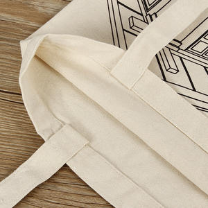 Sacs à provisions portables créatifs personnalisés en coton sacs-cadeaux publicitaires immobiliers sac en toile imprimée à la mode 25 - Product Image 4