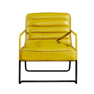 <span class=keywords><strong>Venta</strong></span> al por mayor marco <span class=keywords><strong>de</strong></span> metal sillón <span class=keywords><strong>de</strong></span> cuero genuino <span class=keywords><strong>de</strong></span> la vendimia Silla <span class=keywords><strong>de</strong></span> ocio asiento tapizado <span class=keywords><strong>de</strong></span> muebles - Product Image 5