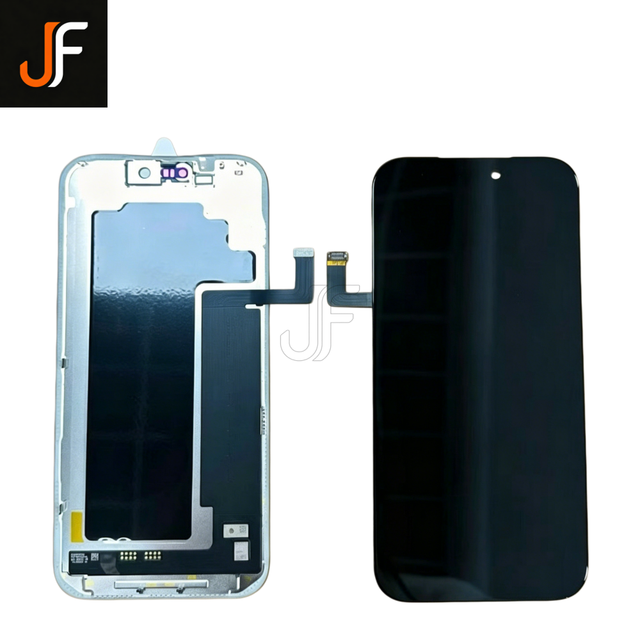 For 14 Pro/14PM/15 Pro/15PM CSOT Soft OLED Screen 120Hz High Refresh No Wooden Frame JF Brand 1 Year Warranty OLED