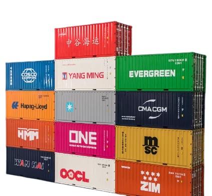 Прямая продажа от производителя, металлический контейнер для салфеток на заказ, домашний декор, контейнер для транспортировки, модель в масштабе 40 футов, деловые подарки