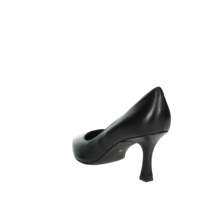 Zapatos de Tacón Bajo Pamela Riva para Mujer, Modelo Amalia, Negros, Talla 36, de Cuero Genuino, Punta en Pico, Tacón Kitten