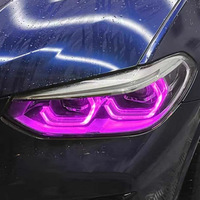 Module de panneau LED DRL multicolore RGB à commande par application 12V pour BMW X3 X4 G01 G02 G08 pré-LCI 2018 2019 2020 2021 Accessoires