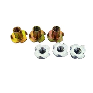 น็อตสี่ขา M4 M5 M6 M8 M10 ชุบกัลวาไนซ์ อุปกรณ์ฮาร์ดแวร์สำหรับเฟอร์นิเจอร์ - Product Image 3