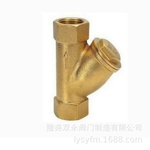 ตัวกรองทองเหลืองเกลียว Longyao Woyu รุ่น GL11W-16T DN25 PN16 สำหรับท่อน้ำ - Product Image 2