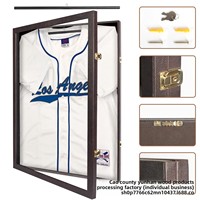 Fabricant de vitrines universelles sur mesure pour maillots de sport, cadre multi-usages avec porte magnétique, marque privée