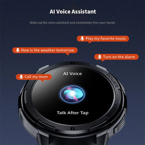 Reloj inteligente deportivo con certificación CE FCC Rohs C25 AMOLED para Bluetooth Al Voice Assistant Relojes impermeables con Da Fit - Product Image 6