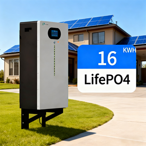 แบตเตอรี่ลิเธียมสำรองพลังงานแสงอาทิตย์สำหรับที่อยู่อาศัย LEADPOWER 16KWH 51.2V 314Ah แบบแยกส่วน ต่อพ่วงได้ มาตรฐาน IP65 ระบบไฮบริดกริด - Product Image 1