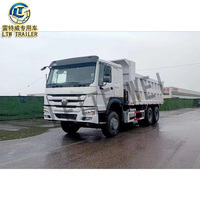 Sinotruk Howo 6x4 10 Roues 371hp 8x4 375hp 20 30Tonnes diesel lourd Camion à benne basculante Camion à benne basculante d'occasion à vendre