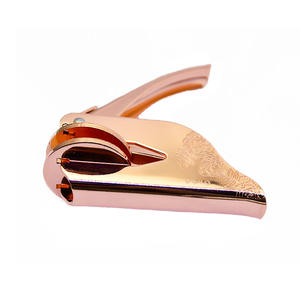 Tampon de gaufrage à <span class=keywords><strong>pince</strong></span> Portable, tampon en <span class=keywords><strong>papier</strong></span> de bureau à sec pour gaufrage d'entreprise, sceau de gaufrage personnalisé d'enveloppe - Product Image 2