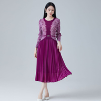 Haute qualité Polyester pied de poule robe ceinture revers dames décontracté écologique fête Style solide ceintures robe à volants