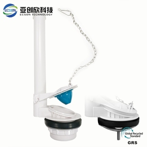 วาล์วระบายน้ำแบบหัวเดียวอุปกรณ์เสริมสำหรับถังชักโครกแบบเก่าแบบหัวฉีดพลาสติกแบบประแจด้านหน้า - Product Image 2