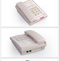 Téléphone Fixe de Bureau en Gros d'Usine avec Écran LCD, Téléphone Rétro Vintage Hôtel Microtel Locstar