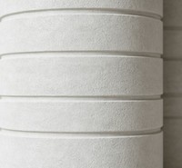 Revêtement mural flexible en pierre de porcelaine souple, léger, imperméable et pliable pour murs courbes et colonnes.