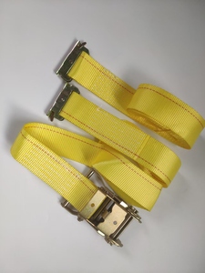 Sangles à cliquet robustes 100 % polyester, sangles de fixation de cargaison, sangles <span class=keywords><strong>d</strong></span>'<span class=keywords><strong>arrimage</strong></span> en polyester pour rail E - Product Image 2