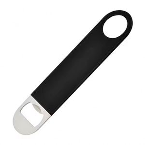 Personalized <b>Engraved</b> Leatherette Beer Party Favor Bartending <b>Tools</b> Stainless Steel Bottle Opener - Product Image 5
