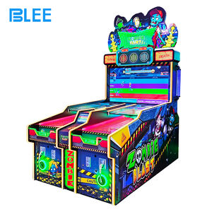 Zombie Theme Máquina de Juego de Pelota rodante que funciona con monedas Máquina de arcade Juego de bolos Zombie Running Points Modo Equipo de entretenimiento - Product Image 1