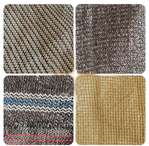 لفة مخططة خضراء ، شبكة سميكة عالية الكثافة للشمس للفناء والشرفة ورياض الأطفال للمناطق الخارجية - Product Image 5