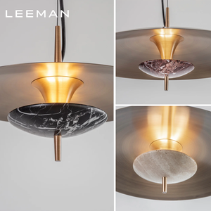 <span class=keywords><strong>Suspension</strong></span> LED moderne en marbre, design luxueux, hauteur réglable, pour salle à manger/space de vie/îlot de <span class=keywords><strong>cuisine</strong></span> - Product Image 4