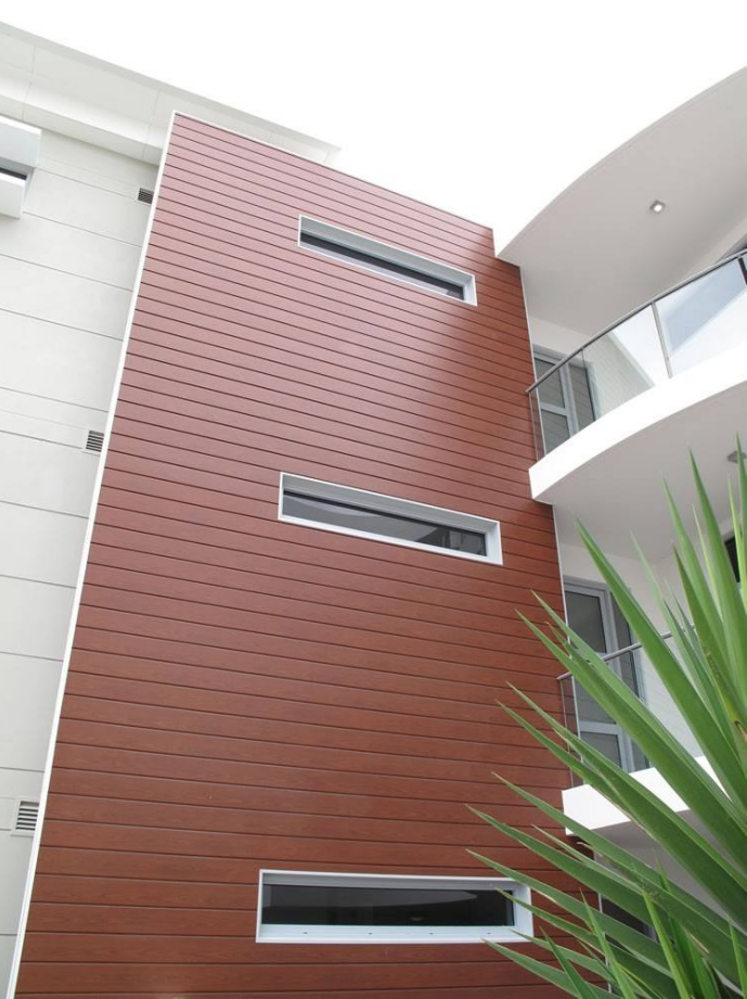Easy Install Exterior WPC Wall Panel Anti UV Fireproof Outdoor WPC Wall Panel