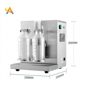 El mejor precio comercial Leche Doble marco Auto Bubble Tea Hand Shaker Shaking M - Product Image 6