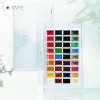 Offre Exceptionnelle Prix Usine Kit de Peinture Aquarelle 36 Couleurs pour Ongles, Idéal Nail Art